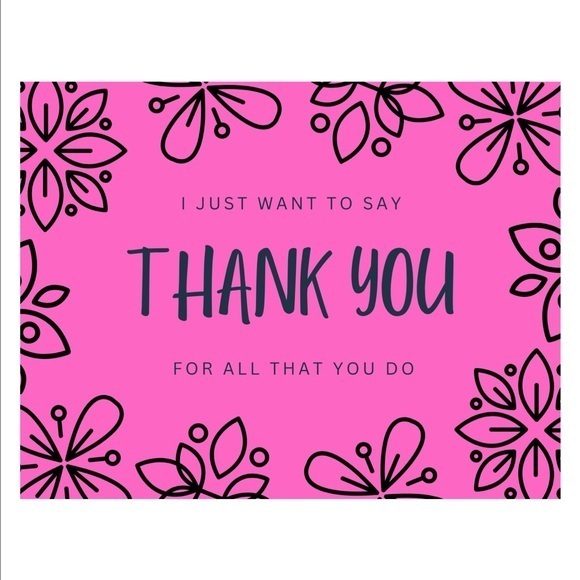 Other - Set of 10 Thank You Post Card